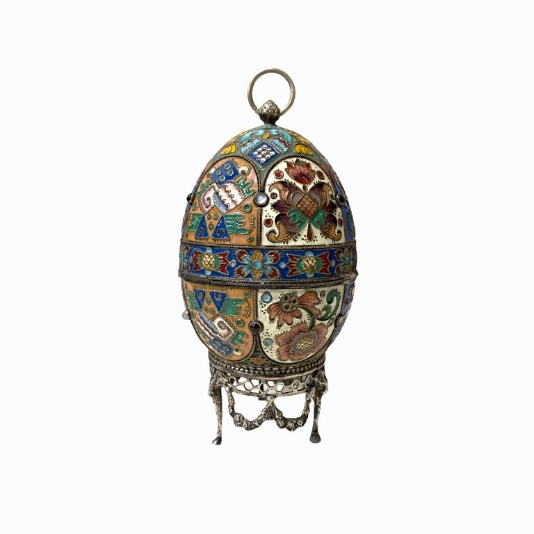 Appraisal: Russian Empire Silver And Enamel Russian Empire Silver And Enamel