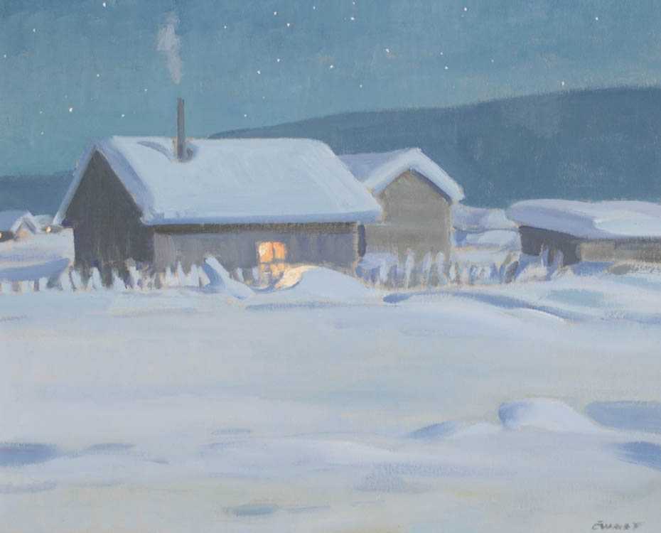 Appraisal: PETER EWERT OIL ON CANVAS British Columbia Canada - February