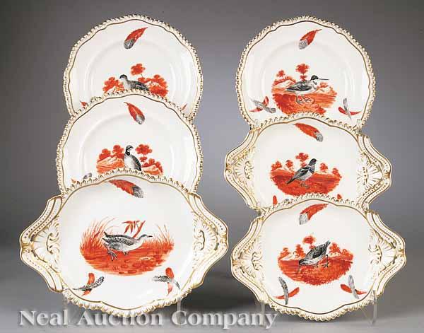 Appraisal: A Group of Copeland Spode Porcelain Serving Dishes c having