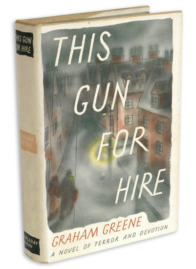 Appraisal: GREENE GRAHAM This Gun For Hire vo tan cloth stamped