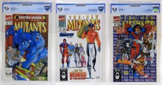 Appraisal: Marvel Comics New Mutants No CBCS UNTIED STATES TH CENTURY