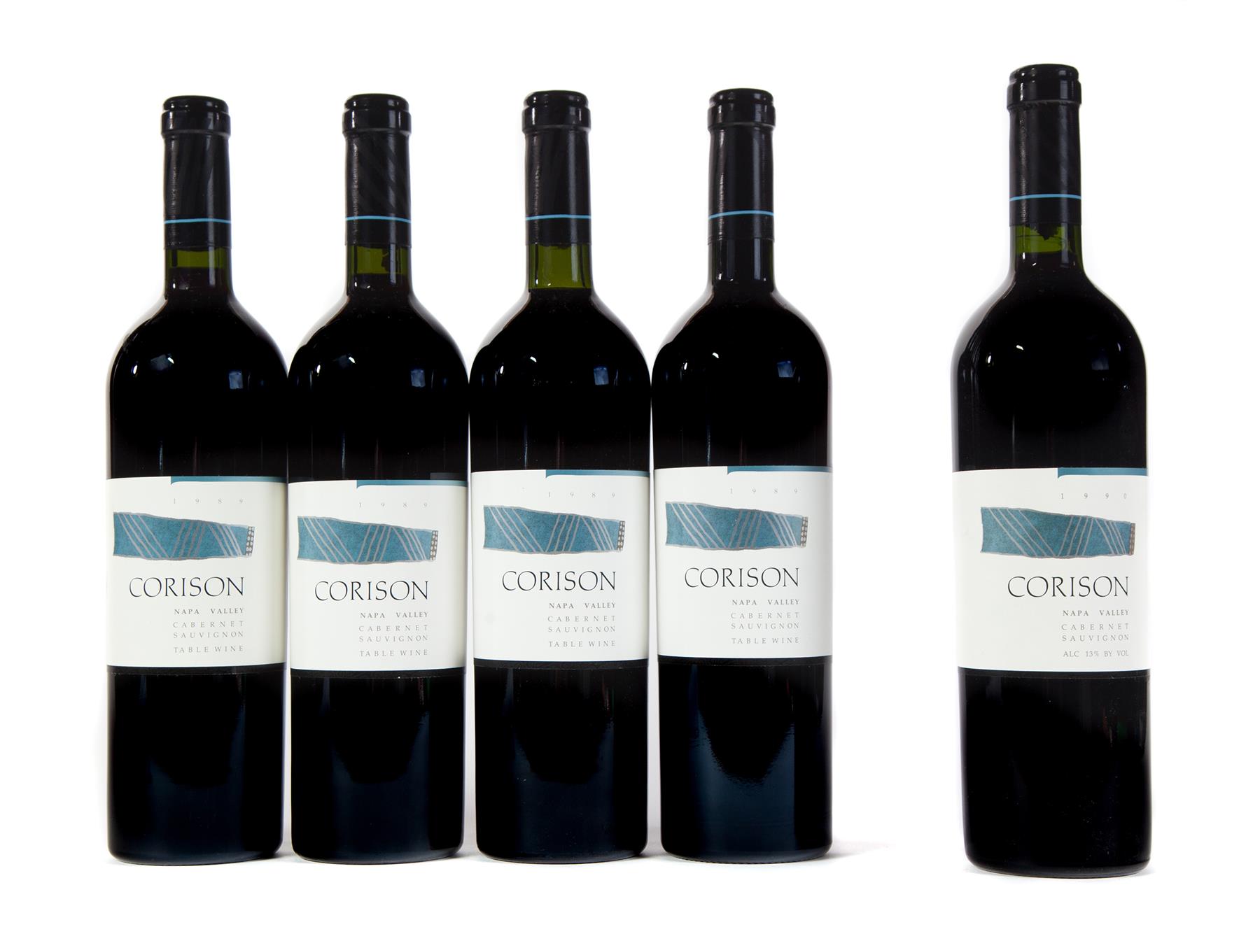 Appraisal: CORISON CABERNET SAUVIGNON VERTICAL Rutherford Napa Valley bottles ml