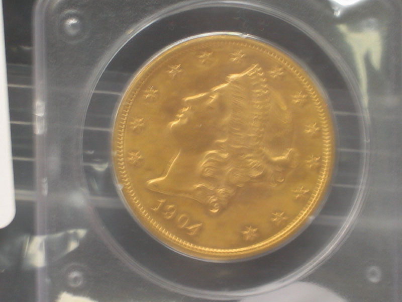 Appraisal: GOLD PCGS MS- Extremely attractive with next to no abrasions