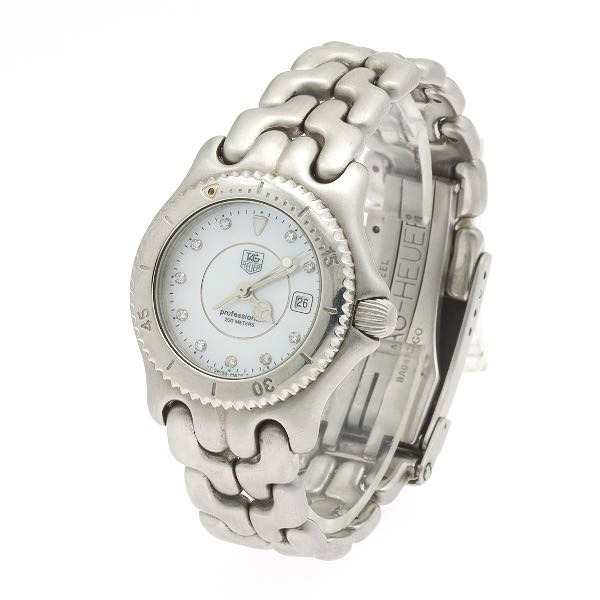 Appraisal: LADIES' TAG HAUER WATCH Fits wrist Stainless steel round case