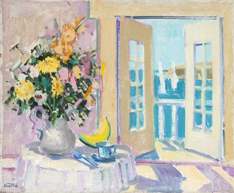 Appraisal: Vincent Farrell - Laguna Beach CA Still Life on a