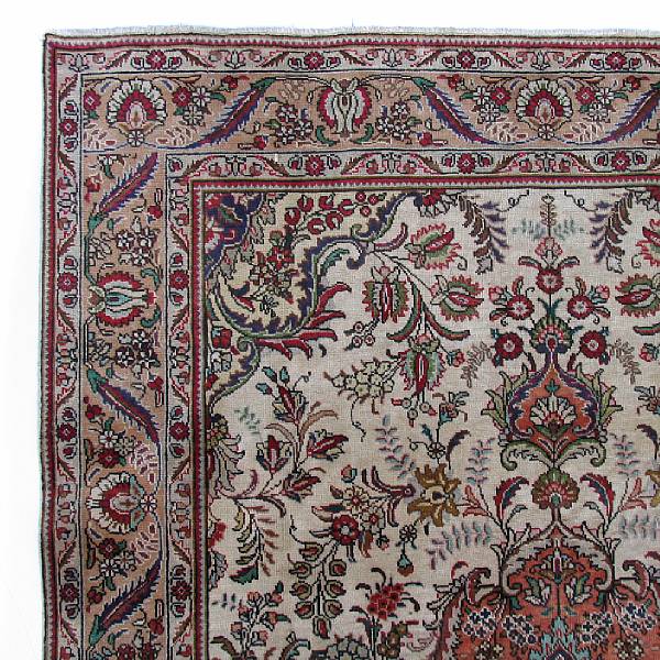 Appraisal: A Tabriz carpet size approximately ft in x ft in