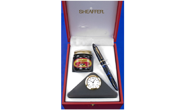 Appraisal: Sheaffer A Sheaffer Balance Millennium Edition Gift Set Comprising Pen