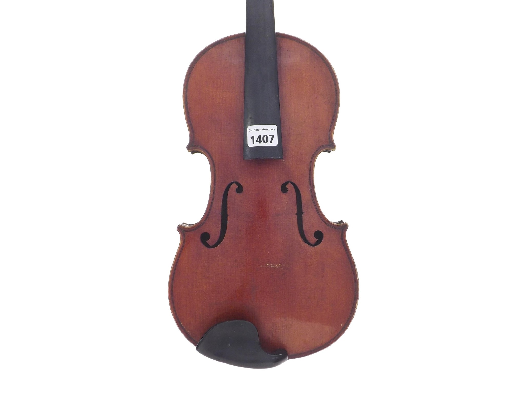 Appraisal: French violin labelled Fait dans L'atelier de Charles Brugere Paris