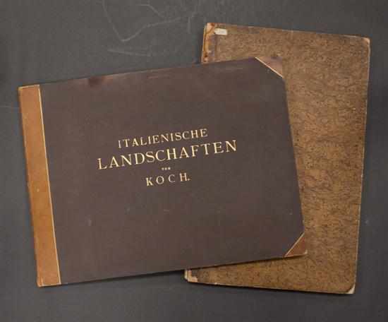 Appraisal: Neoclassical Design Two titles Joseph Anton Koch ''Italienische Landschaften ''