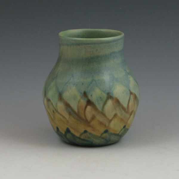 Appraisal: Peters Reed Landsun vase Marked with ZPCo impressed mark Professional