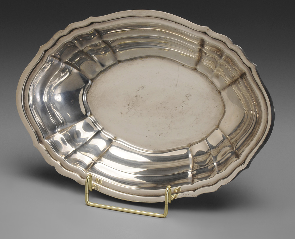 Appraisal: Gorham Chippendale Sterling Bowl American th century marks for Gorham