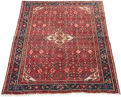 Appraisal: A Lilihan Persian Area Carpet Apprx '- x '- Low