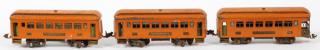 Appraisal: LIONEL LINES O PRE LIONEL LINES O PRE-WAR PASSENGER CARS