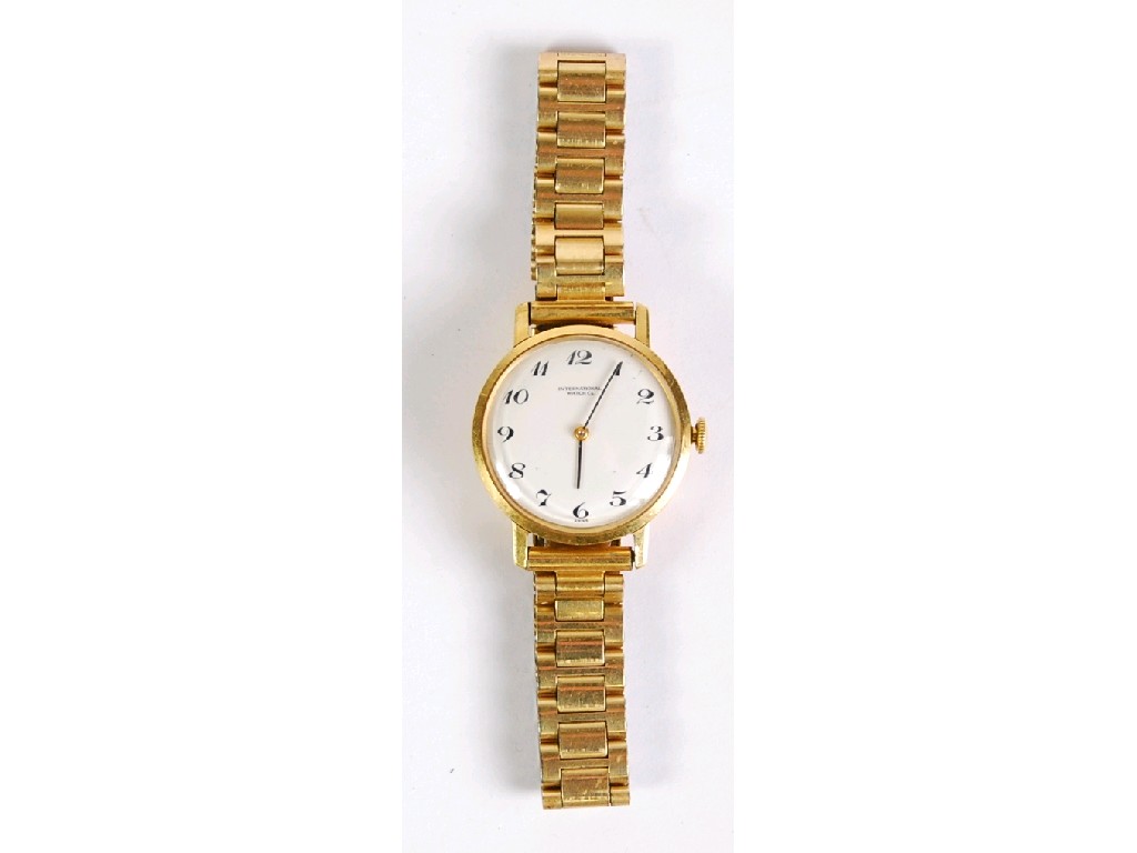 Appraisal: LADY'S INTERNATIONAL WATCH CO ct GOLD SWISS WRIST WATCH with