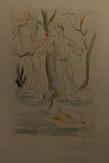 Appraisal: Salvador Dali - lithograph Pencil signed and numbered in lower