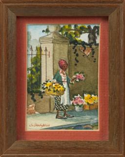 Appraisal: Joann Hodgkiss - South Carolina Charleston Flower Lady th c