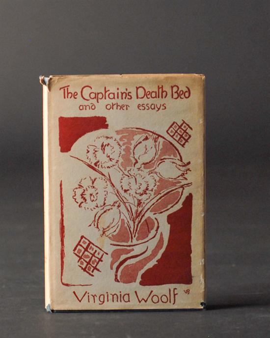 Appraisal: Virginia Woolf The Captain's Death Bed and other essays hardcover