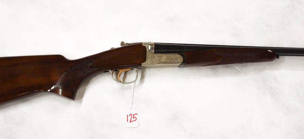 Appraisal: CHARLES DALY DOUBLE BARREL SXS SHOTGUN gauge barrels checkered walnut