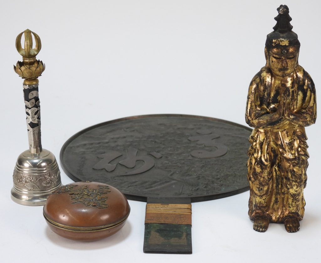 Appraisal: PC JAPANESE CHINESE ASSORTED SCHOLAR ARTICLES Japan China th- th