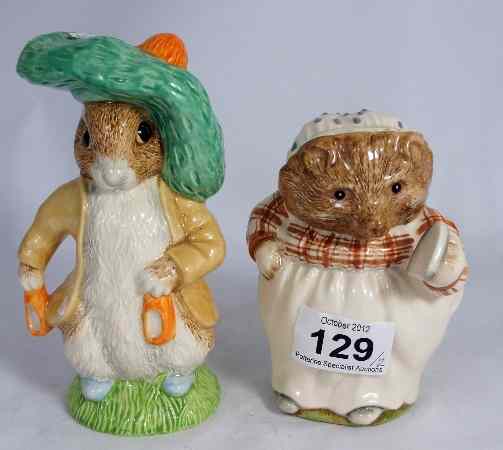 Appraisal: Royal Albert Beatrix Potter large size figures Mrs Tiggywinkle and