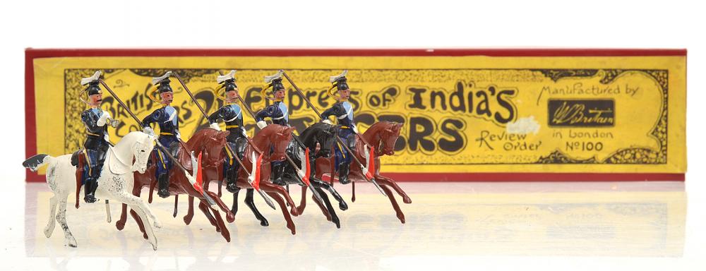 Appraisal: BRITAINS ST EMPRESS OF INDIA'S LANCERS PRE WAR IN REPRODUCTION