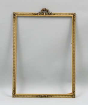 Appraisal: A Vintage Mezzotint Frame A vintage mezzotint frame with applied