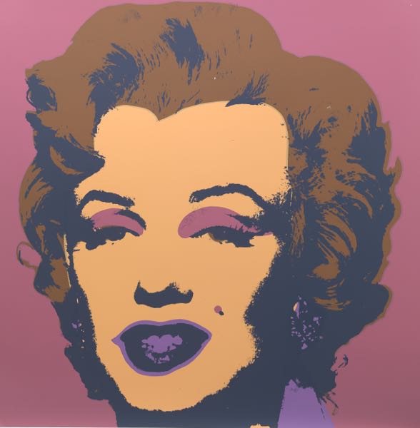 Appraisal: ANDY WARHOL FOR SUNDAY B MORNING AMERICAN - x Marilyn