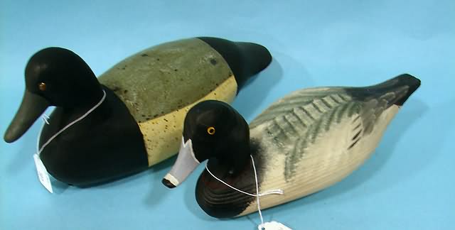 Appraisal: Gunning Blue Bill decoys