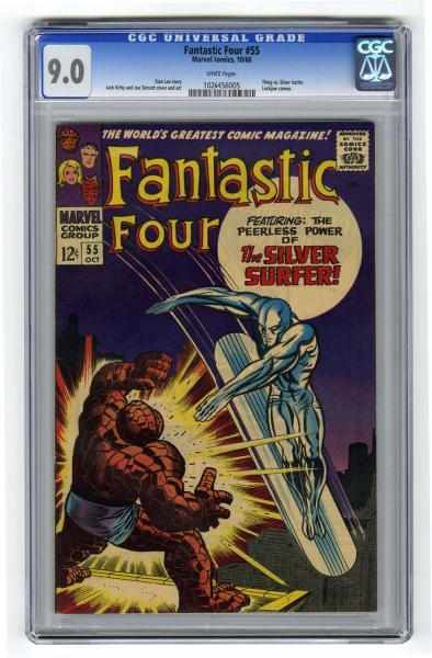 Appraisal: Fantastic Four CGC Marvel Comics Stan Lee story with Jack