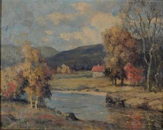 Appraisal: Charles E Buckler oil Charles E Buckler American - -