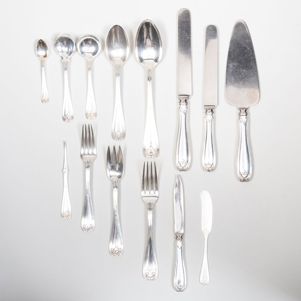 Appraisal: Tiffany Co Silver Flatware in the 'Colonial' Pattern Marked 'Sterling'