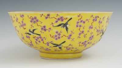 Appraisal: A Chinese Porcelain Bowl Traditional bowl form with a slightly