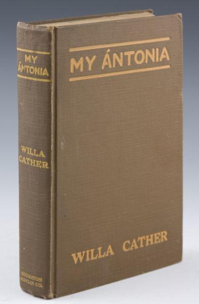 Appraisal: Willa Cather My Antonia Scarce First Edition Boston and New