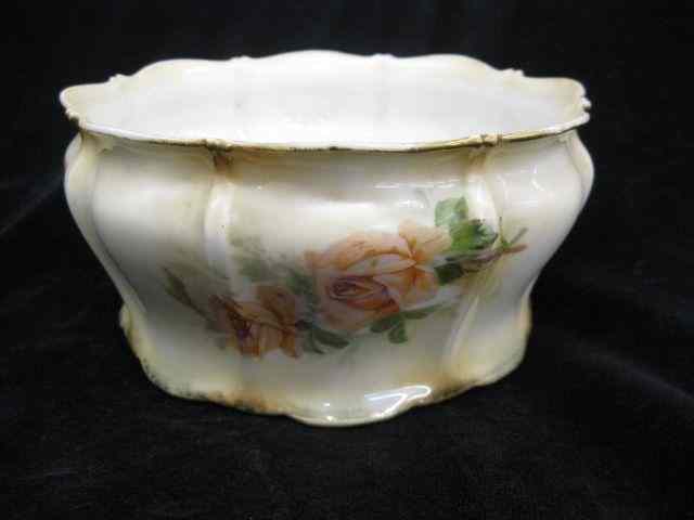 Appraisal: R S Prussia Porcelain Planter or Bowl floral scalloped ''