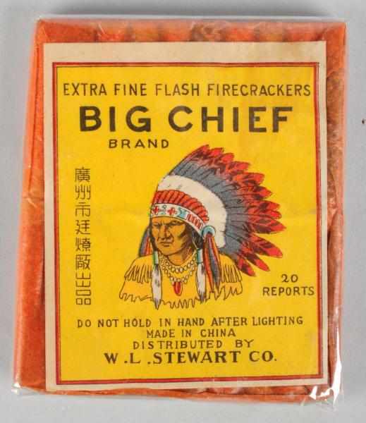 Appraisal: Big Chief -Pack Firecrackers Class Condition Excellent Size - x