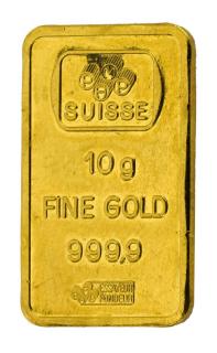 Appraisal: CREDIT SUISSE GOLD GRAM GOLD BAR Credit Suisse gold gram