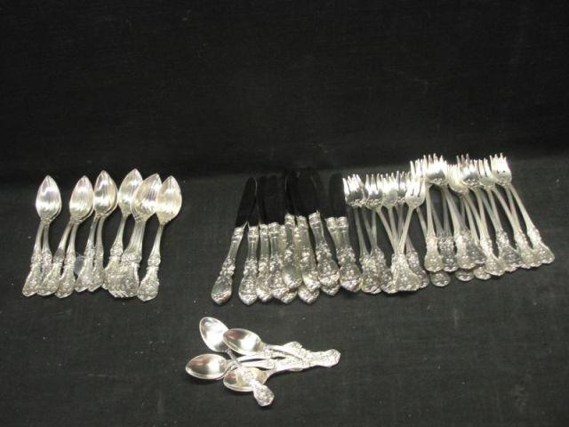 Appraisal: REED BARTON Francis First Sterling Flatware Approx pieces oyster forks