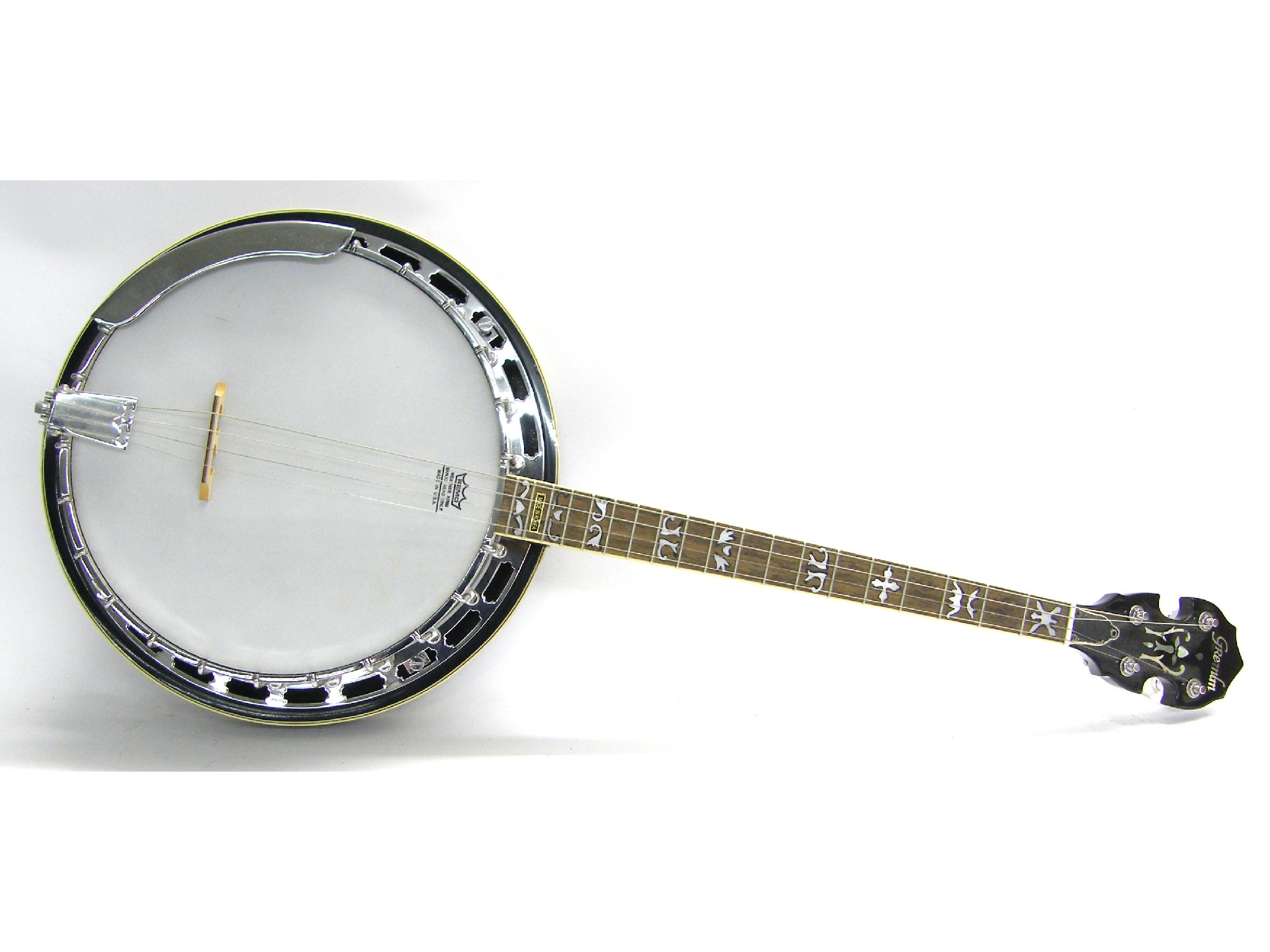 Appraisal: Gremlin tenor banjo with diameter skin and scale case