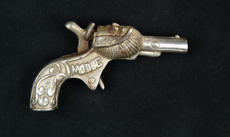 Appraisal: EXTREMELY RARE MODOC CAP PISTOL M Circa Maker unknown This