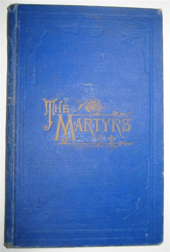 Appraisal: MORMONS Littlefield Lyman O The Martyrs A Sketch of the