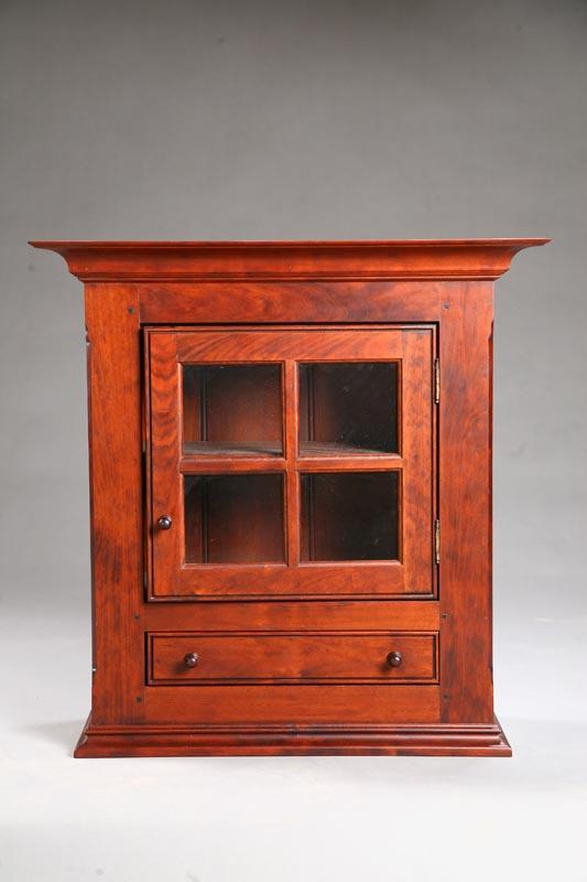 Appraisal: HANGING CUPBOARD J L Treharn Youngstown Ohio late th century