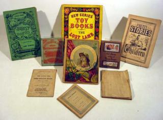 Appraisal: V Toy Books Chromolithographs ANTIQUE CHILDREN'S LITERATURE Humpty Dumpty Three