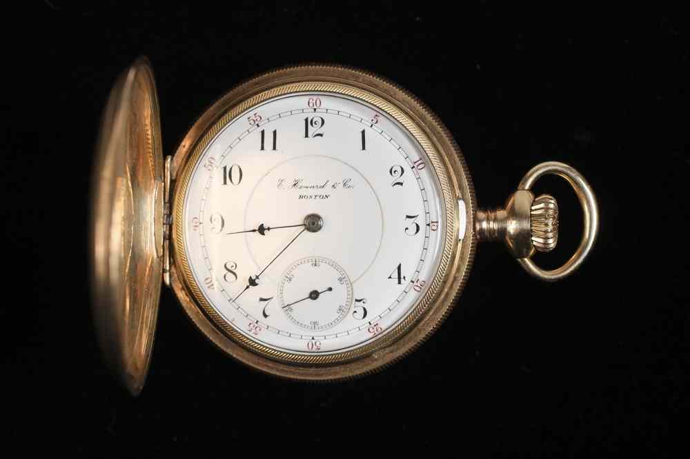 Appraisal: WATCH - Howard Co Boston N series jewel size gold