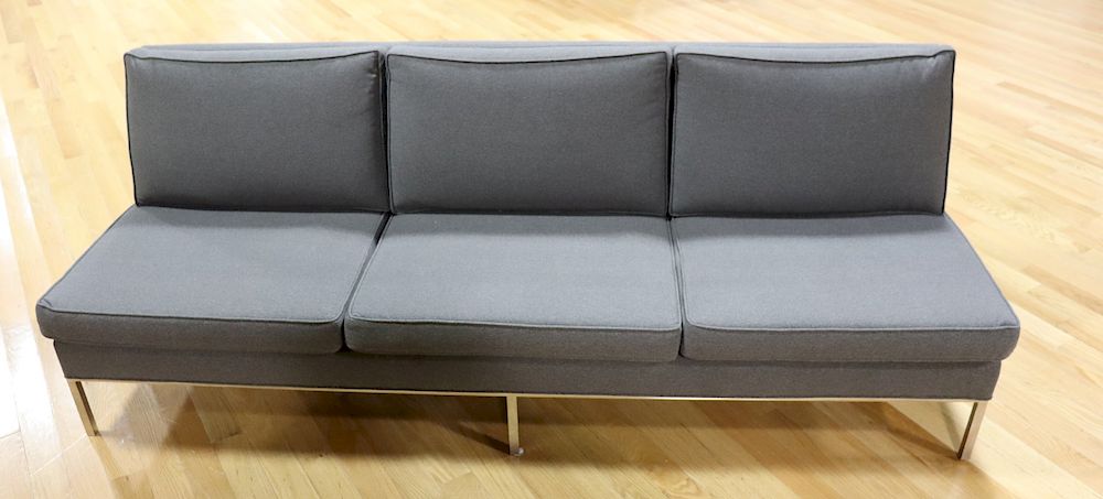 Appraisal: FLORENCE KNOLL Upholstered Sofa From a Brooklyn NY estate -