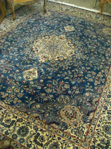 Appraisal: Persian Tabriz-style oriental rug circa 's approximately ' x '