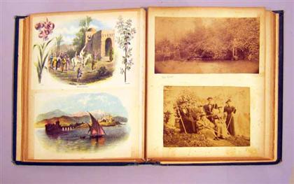 Appraisal: vols Photos C - th-Century Albums English scrapbook - ca