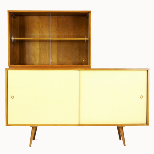 Appraisal: PAUL McCOBB WINCHENDON Planner Group maple credenza with four interior