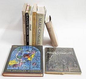 Appraisal: SEVEN VARIED BOOKS RELATING TO MODERN ARTIncluding The Jerusalem Windows