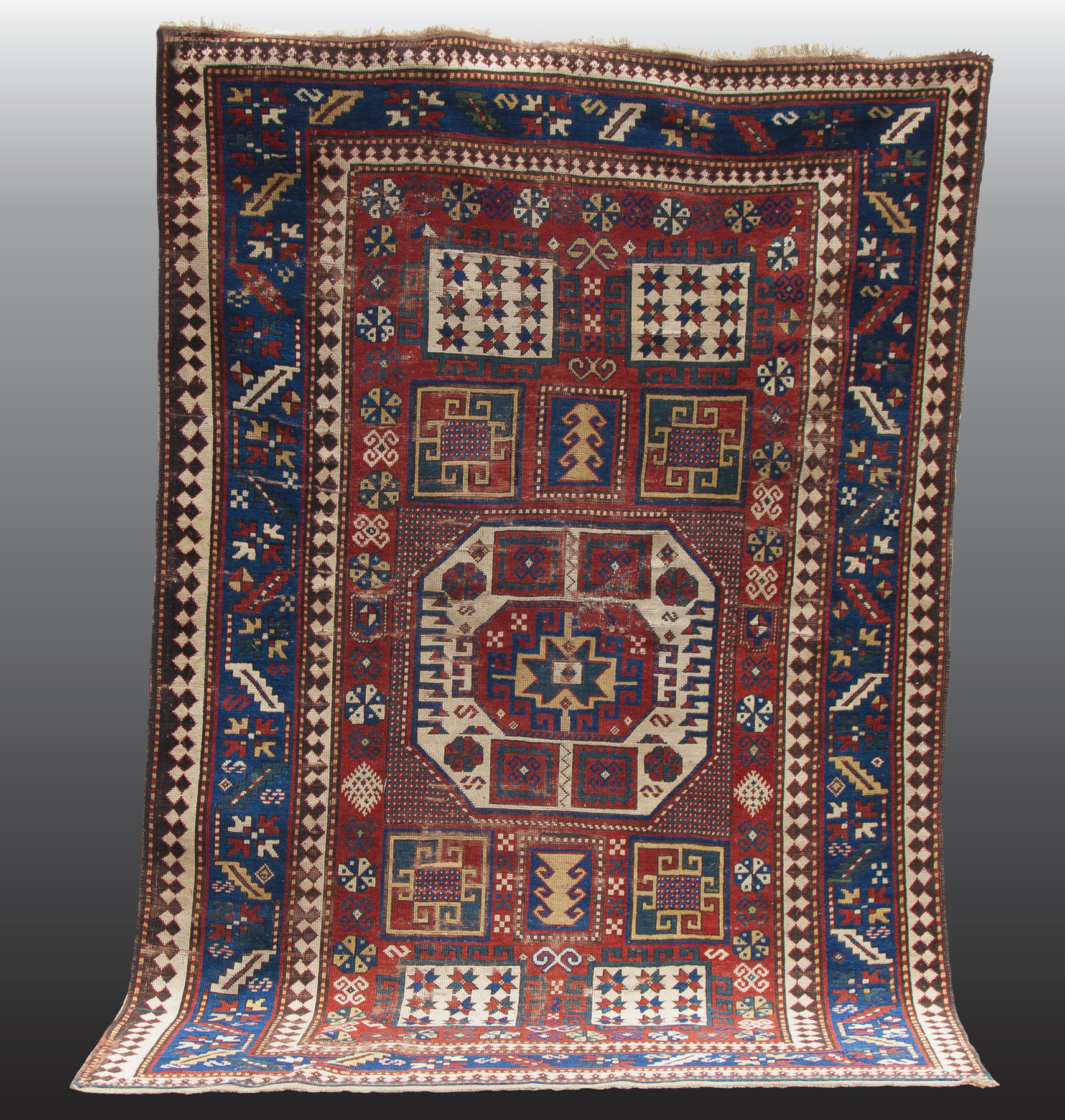 Appraisal: Kazak Oriental Rug th cent