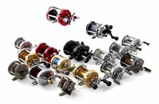 Appraisal: Collection of bait-casting reels Abu Garcia Ambassadeur Abu Garcia Ambassadeur